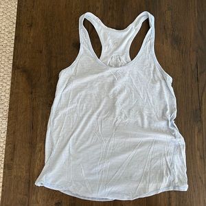 Light blue and gray stripes